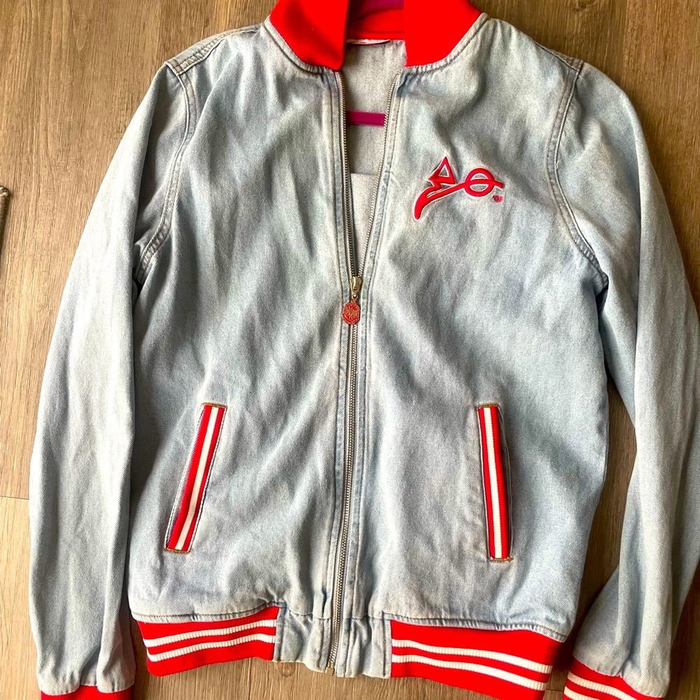 Delta Sigma Theta Sorority,  Denim Jacket